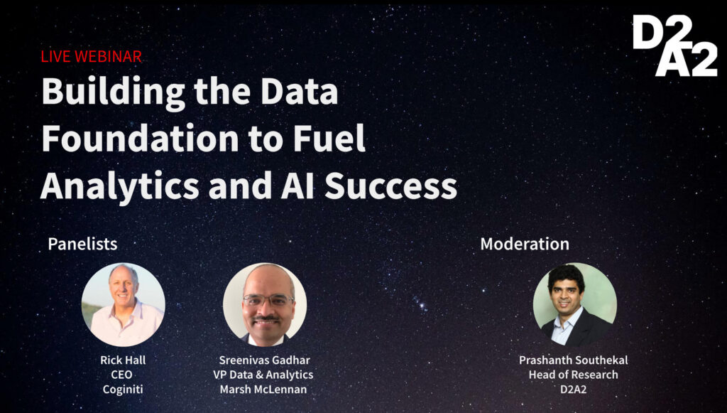 Building the Data Foundation for Analytics and AI webinar
