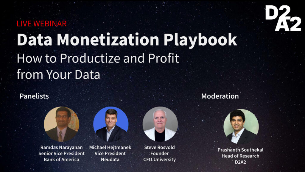 Data Monetization Playbook webinar